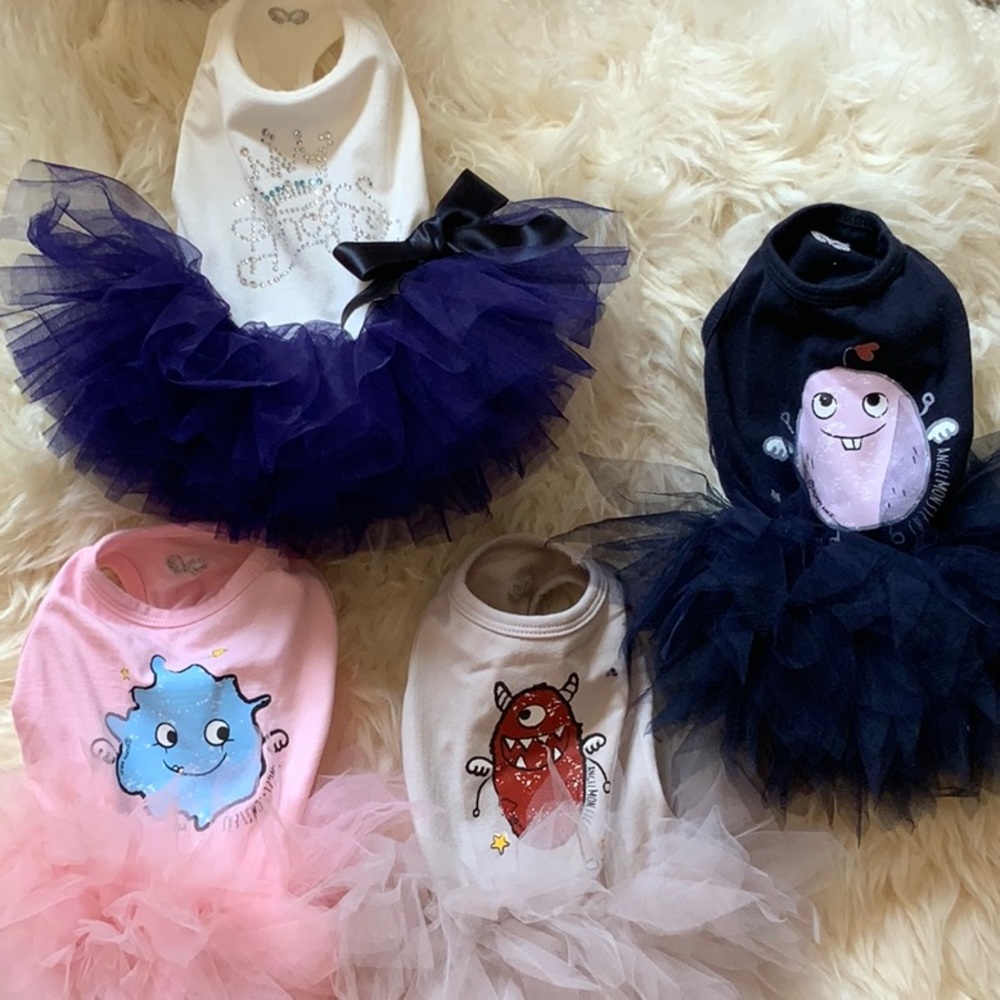 Small dog designer tutus